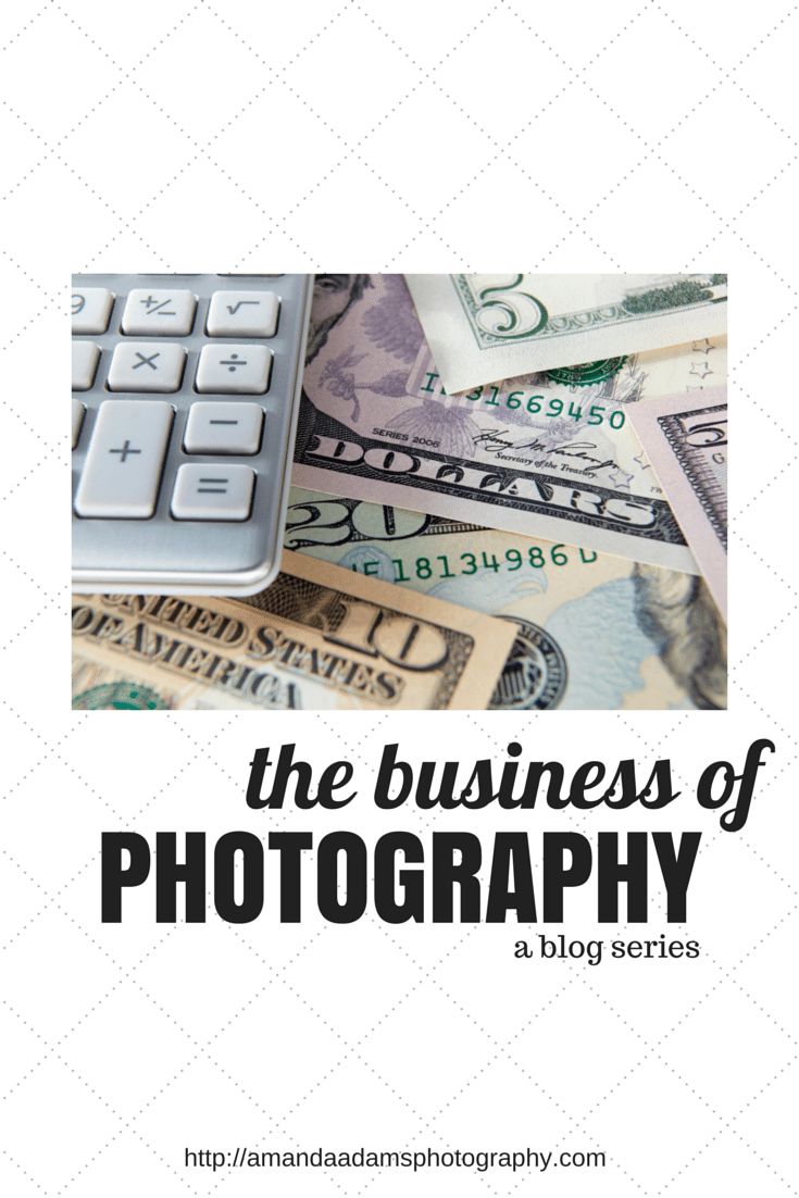 The Business of Photography Series: How to Price Your Services Maryland Photographer