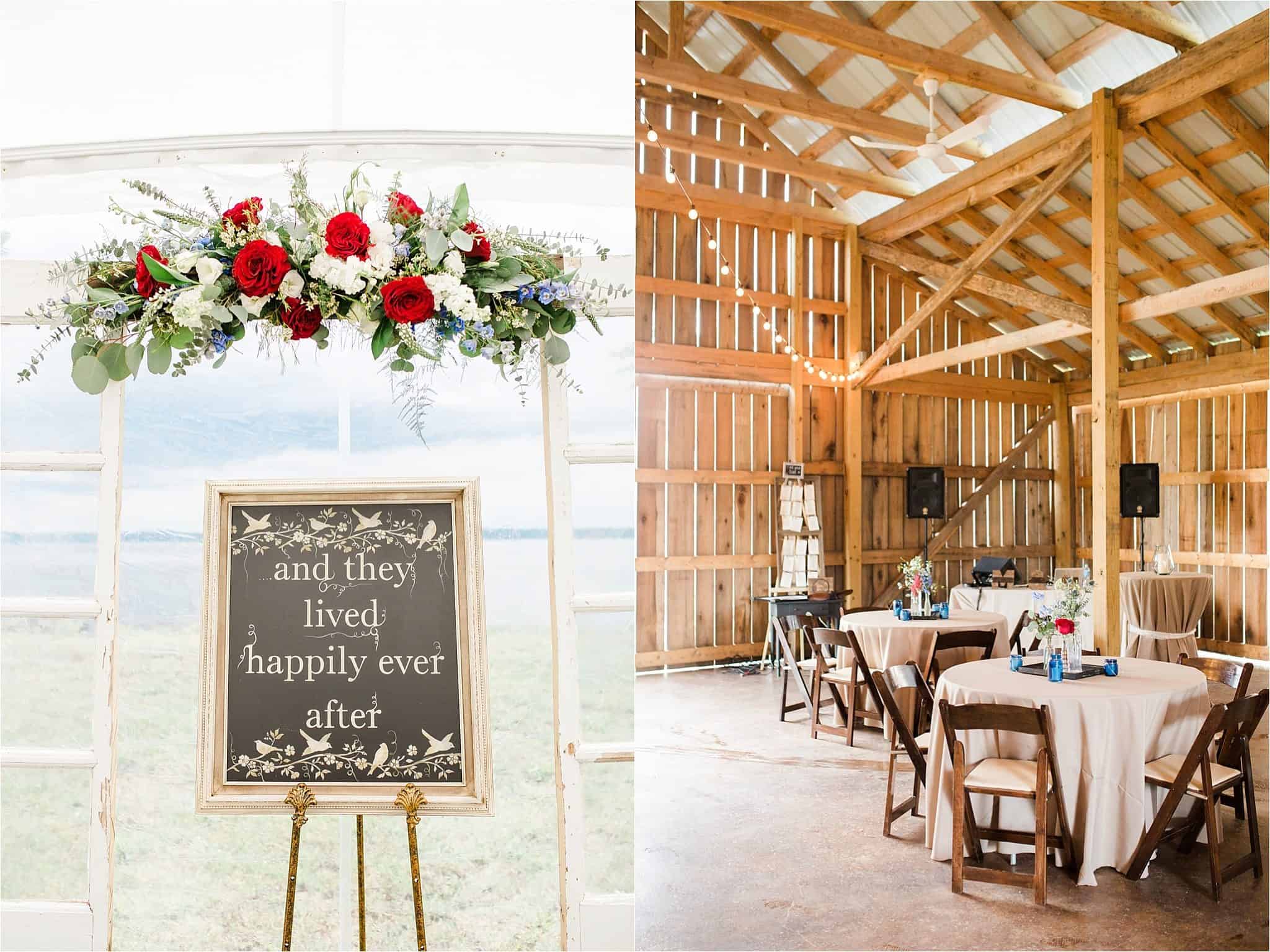 Cage Stables Americana Themed Maryland Wedding