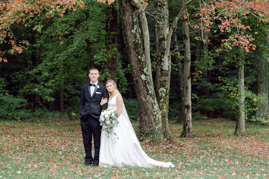 Southern Maryland White House Retreat fall wedding
