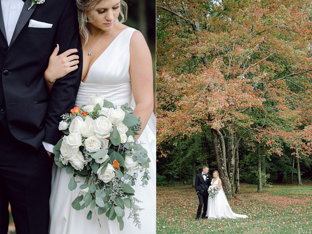 Southern Maryland White House Retreat fall wedding