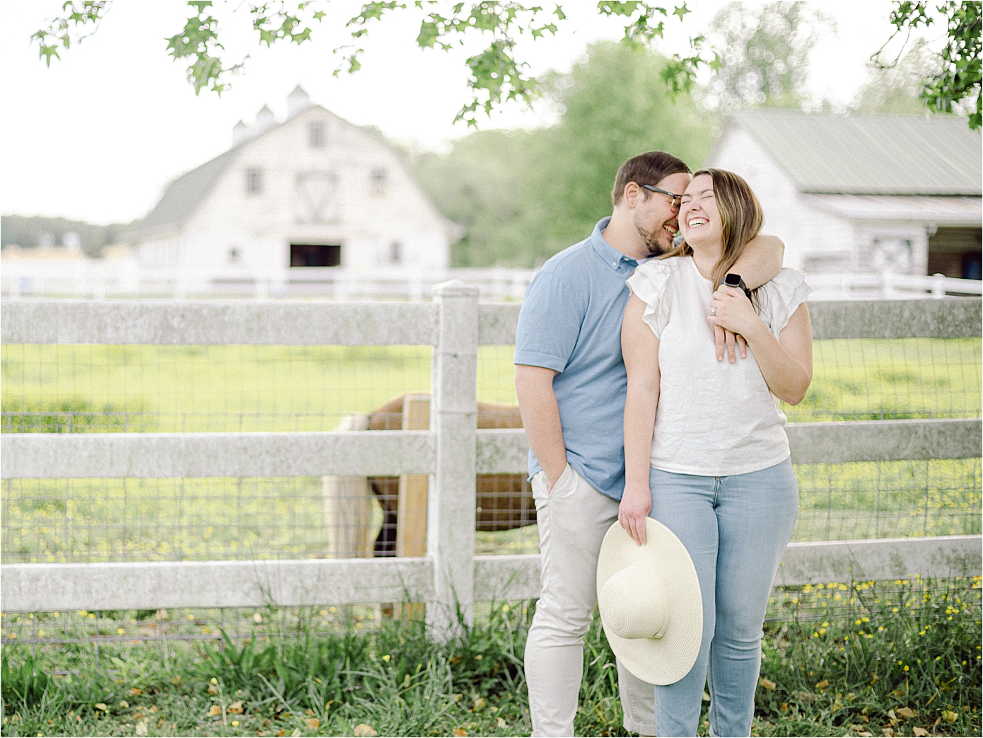Cierra + Brian | Fresh and Fun Engagement in Southern Maryland